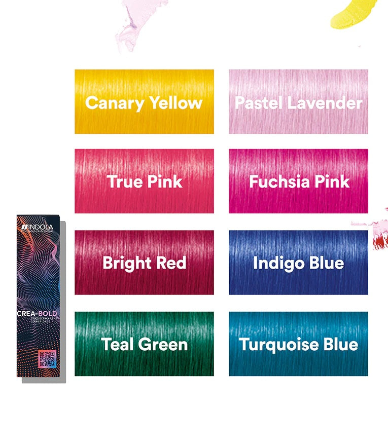 Pigment Semi-Permanent Indola Crea-Bold Fuchsia Pink 100ml