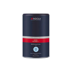 Pudra decoloranta Albastra Rapid Blond cu deschidere pana la 8 tanuri Indola Rapid Blond Blue Decolorant